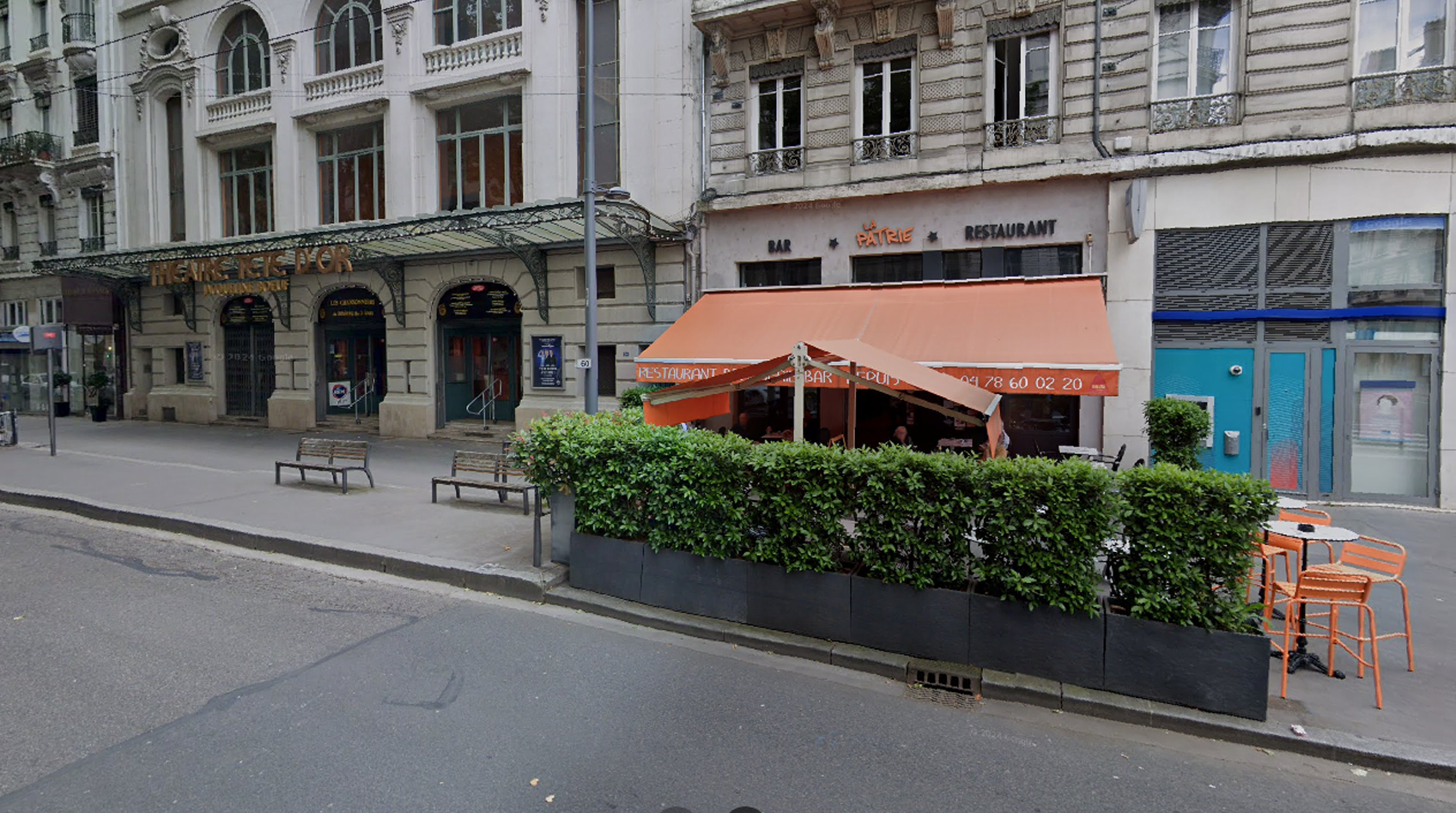 Brasserie La Patrie fondée en 1885 à Lyon, cuisine française traditionnelle